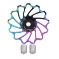 thumbnail image 2 of Bike Rear Derailleur Pulley Bicycle Rear Derailleur Pulley Colorful Mountain Bicycle Ramics Rear Derailleur Pulley Transmission Bearings Bike Cycling Sory, 2 of 8