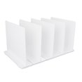 thumbnail image 4 of Closet Shelf Dividers Shelf Divider Holder Organizer for Closet Books Tableware Bags with No Tools Needed Easy Assembly ABS Material, 4 of 7