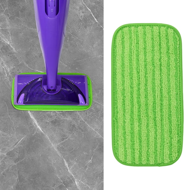 Dvkptbk Tampons de Vadrouille Réutilisables Vadrouilles Humides, Recharges de Tampons Humides Tampons de Vadrouille en Microfibre Réutilisables Tampons de Vadrouille Lavables Recharges de Tampons Humides Tampons de Vadrouille Articles de Nettoyage