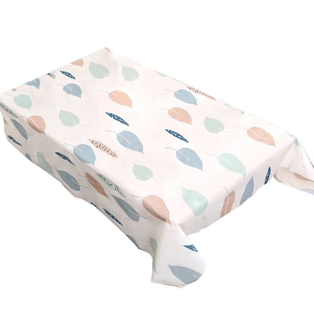 N01# Nappe Imperméable et Anti-Huile pour Cuisine, Housse Décorative de Table à Manger, Nappe