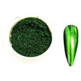 thumbnail image 1 of Graflsoa Metallic Nail Mirror Powder - Titanium Green Reflective Dust for Stunning Nail Art Designs, 1 of 5
