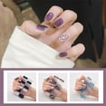 thumbnail image 3 of 15 Styles Semi Cured Gel Nail Stickers Full Nail Required Gel Wraps, 3 of 9
