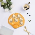 thumbnail image 1 of EGNMCR Kitchen Gadgets Shells Shape Plates Impregnable Dinner Plates Dishwasher Microwave Safe Plastic Plates Reusable Lightweight Plates For Kitchen Or Camping 7.1x7.5 Inches Dinner plate, 1 of 6