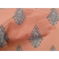 thumbnail image 4 of oneOone Cotton Poplin Fabric Leaves|Floral & Paisley Block Print Fabric BTY 56 Inch Wide, 4 of 4