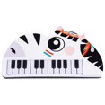 thumbnail image 4 of Animals Piano Keyboard Toy Electronic Piano Keyboard Portable Piano with 22 Keys Zebra, 4 of 8