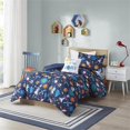 thumbnail image 2 of Pemberly Row Contemporary 100 Percent Polyester Printed Comforter Set in Multi, 2 of 13