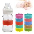 thumbnail image 4 of 1PC Kids Snack Boxes For School Personalized Baby Bottle Labels For Daycare Water Bottle Name Bands Customized Engraved Silicone Baby Reusable Bottle Straps Labels For Cups School 2PCS Green, 4 of 6