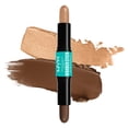 thumbnail image 2 of NYX PROFESSIONAL MAKEUP, Wonder Stick, Dual-Ended Stick, Contour And Highlight - DEEP, 2 of 5