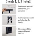 thumbnail image 5 of The All-in Wonder Mount by Mount Genie: The Easiest Wall Mount for All Components Routers Modems Xbox Playstation DVRs, 5 of 5