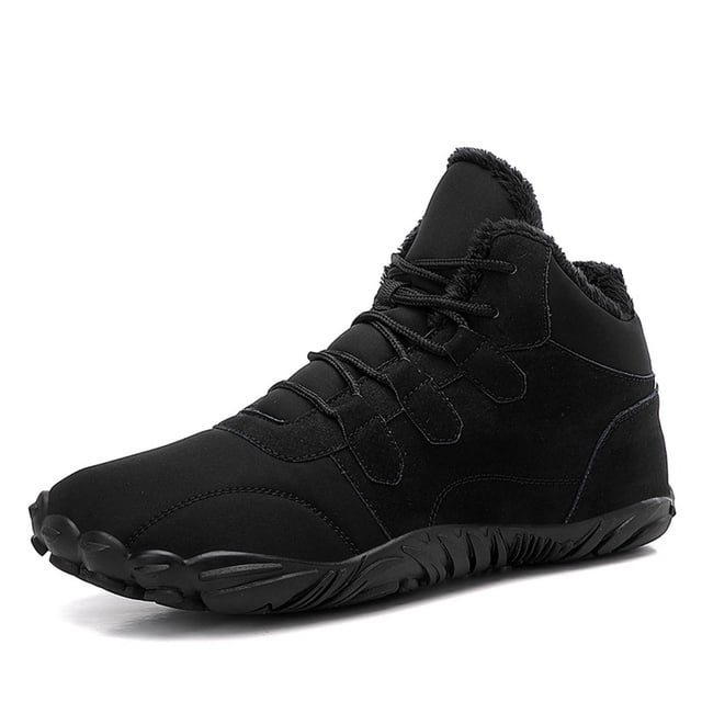 LSLJS Man Solid Color Drawstring Warm Cotton Boots Fleecing Intensification Snow Boots, Mens Boots, Gift for Men