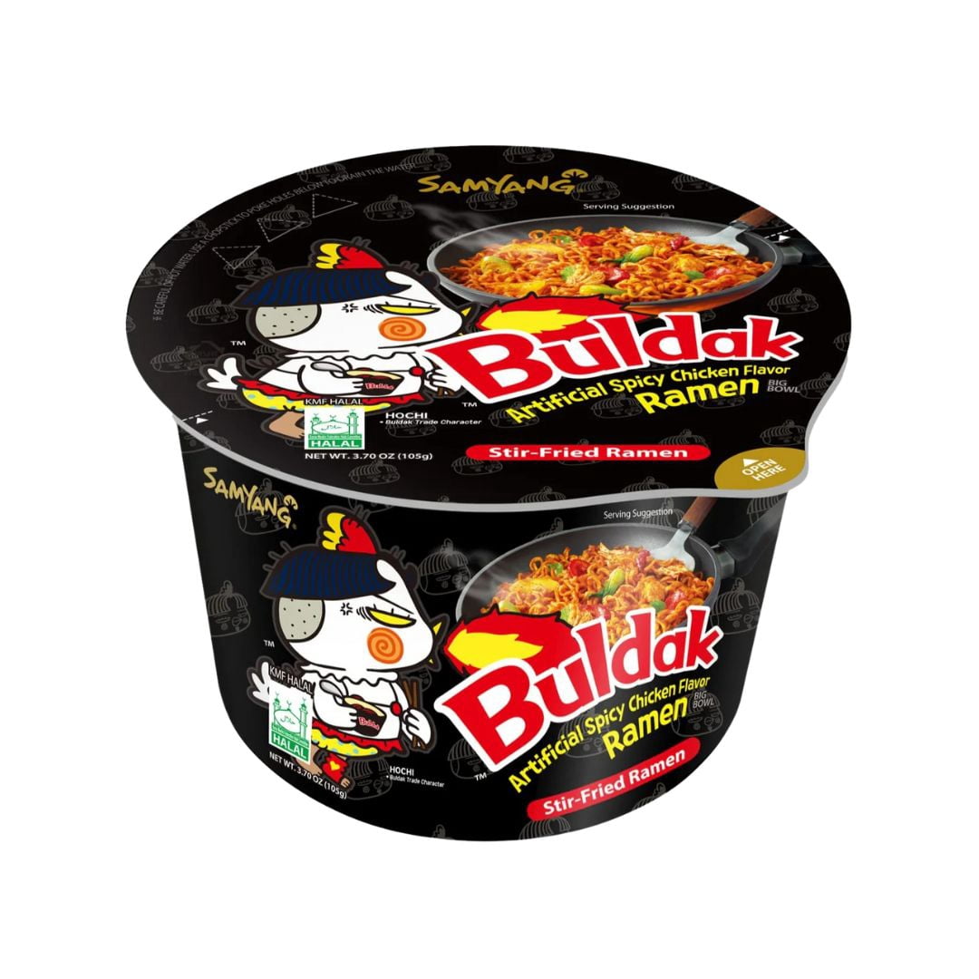 Samyang Ramen grand bol saveur poulet épicé