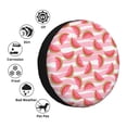 thumbnail image 4 of Wukai Housse de Pneu de Rechange à Imprimé Melon D\'eau Doux pour Remorque de VR, Housse de Roue en Similicuir PVC Imperméable Compatible avec Camion,Remorque,VR,VUS,Campeur-17 Pouces, 4 of 6