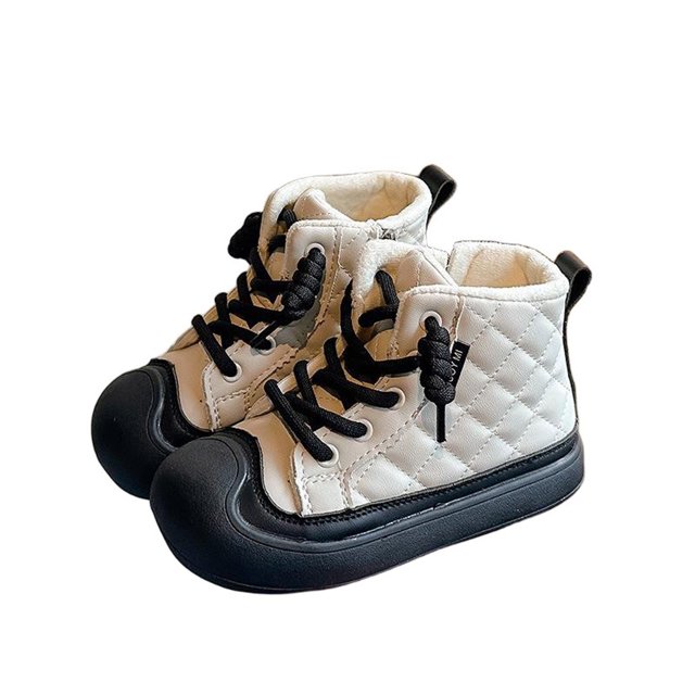 SDNall Bottes d'Automne pour Filles - Bottines Style Britannique pour Enfants Plus Âgés, à la Mode et Confortables