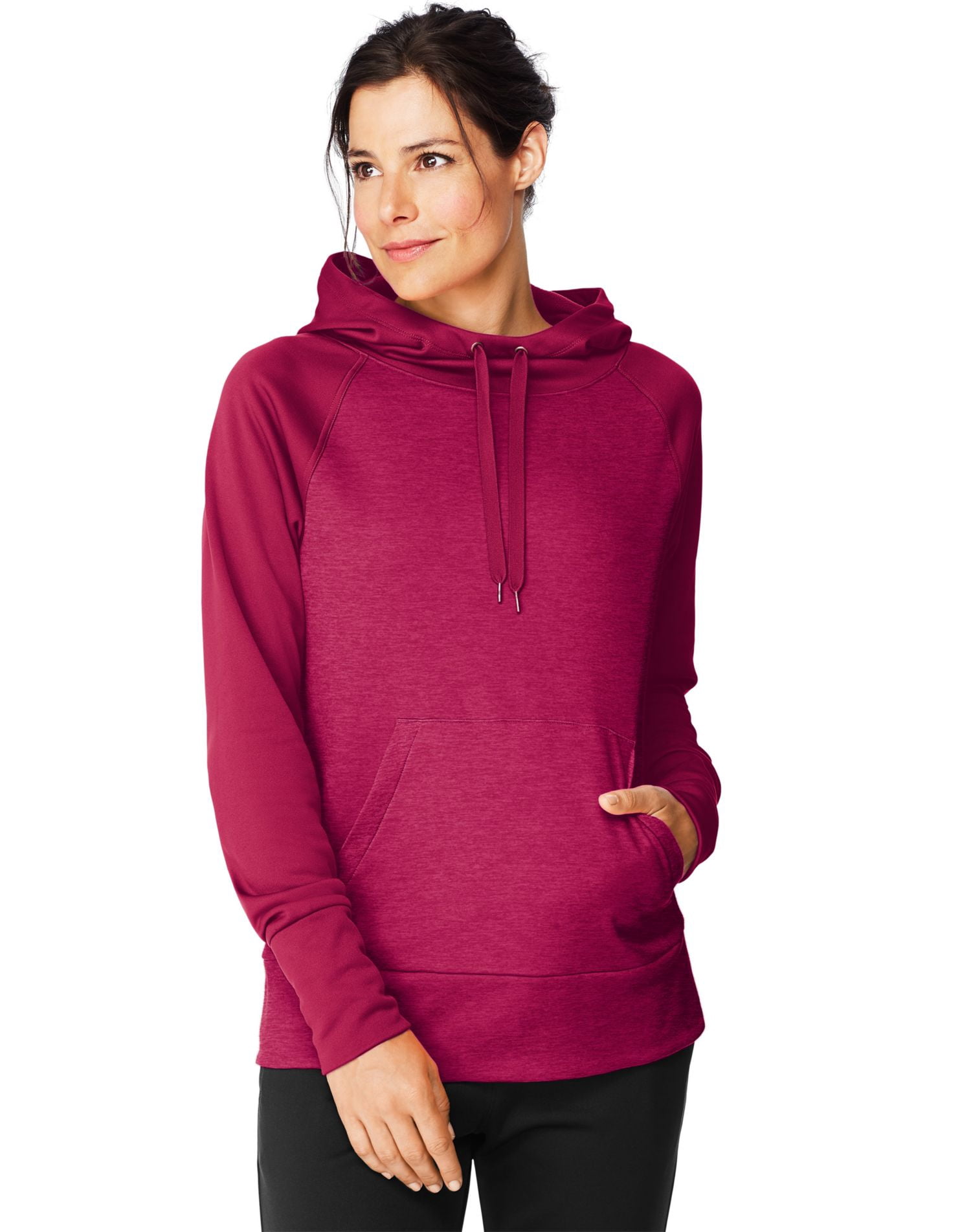 Hanes Womens Sport Performance Fleece Hoodie, XL