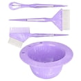 thumbnail image 3 of lionlar 4 Pieces Hair Dye Kit Easy to Clean Multifunctional Hair Coloring Dyeing Kit Purple, 3 of 9