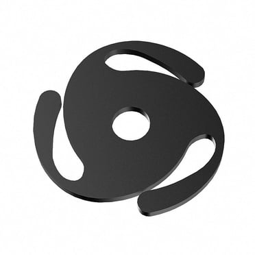 crativent 45 Record Adapter - Aluminum, 45 - High Precision for Turntable,Stable Recording, Easy for Operation Ideal for 1.45 black