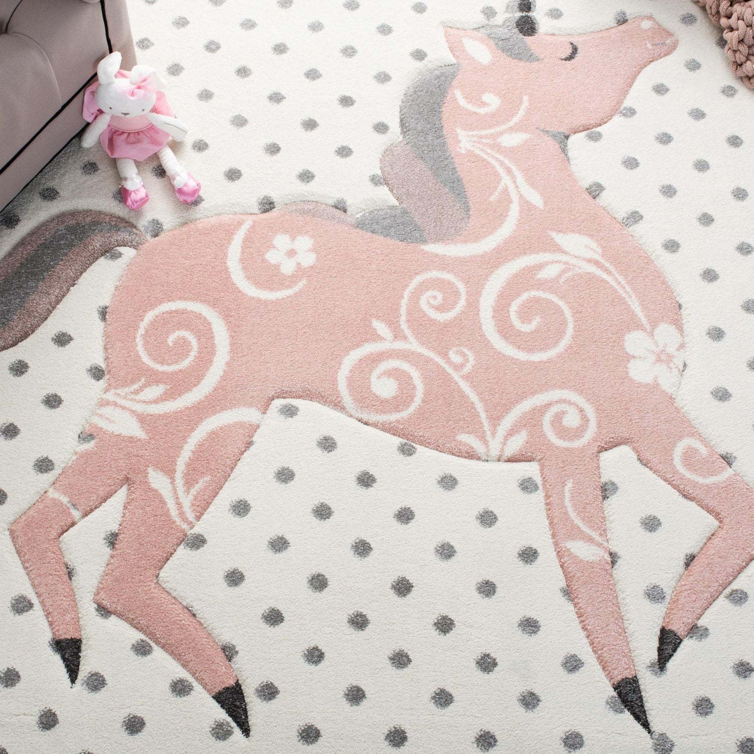 Safavieh Carousel Kids Dalach Tapis Licorne