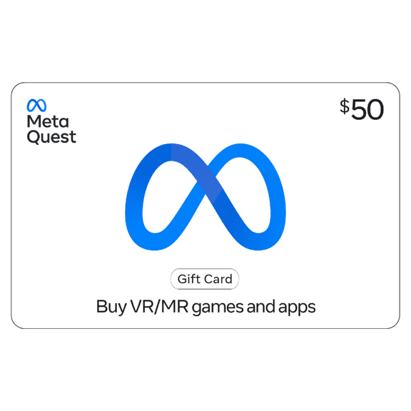 Meta Quest $50 Gift Card (Digital Code)