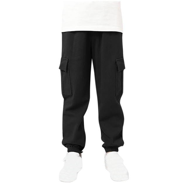 Birdeem Pantalon de Printemps pour Enfants Pantalon de Travail pour Hommes Pantalon pour Enfants avec Protège-Poches Pantalon Décontracté d'Extérieur