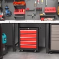 thumbnail image 2 of 31" Steel Rolling Tool Cart Storage Cabinet Chest Tool Box W/ 5 Drawer, 2 of 10