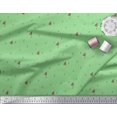 thumbnail image 3 of Soimoi Green Rayon Fabric Abstract & Tree Folk Art Decor Fabric Printed Yard 56 Inch Wide, 3 of 5