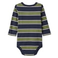 thumbnail image 2 of George Baby Boys' Long-Sleeve Printed Bodysuit, 2 of 2