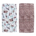 thumbnail image 2 of Bassinet Pad Sheets, 2Pcs Elastic Bassinet Mattresses Cover Comfortable Breathable  For Bassinet Mattresses For Hourglass, 2 of 8