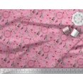 thumbnail image 2 of Soimoi Tissu Poly Georgette Attrape-Rêves & Butterfly Imprimés de Tissu au Mètre 42 Pouces de Large, 2 of 3
