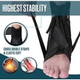 thumbnail image 3 of Lace Up Ankle Brace for Sprained Ankle, Adjustable Ankle Stabilizer for Men & Women, Figure 8 Ankle Support Brace for Volleyball, Basketball, Injury Recovery! (L), 3 of 4