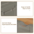 thumbnail image 4 of Dvruxg Storage Bins with Lids, Totes for Storage Stackable Collapsible Storage Bins for Garage, Camping, Outdoor, and Organization with Wheels and Totes, 4 of 5