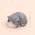 thumbnail image 2 of Coofit Mini Ornament Creative Lovely Cat Decorative Resin Ornament Tabletop Ornament, 2 of 10