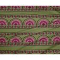 thumbnail image 4 of oneOone Polyester Lycra Fabric Leaves|Floral & Paisley Block Fabric Prints By Yard 56 Inch Wide, 4 of 4