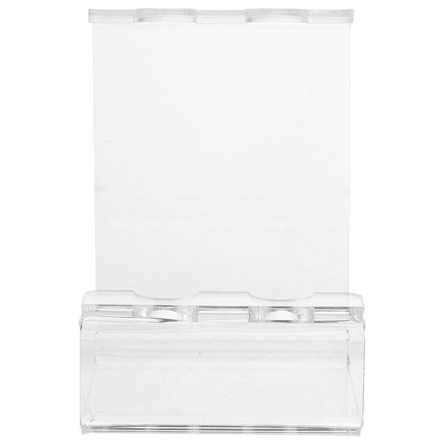 Shisuyan Étagère de Rangement pour Étude Acrylique Transparent 1Pcs 4.1X2.9X2.4in