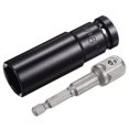thumbnail image 1 of Unique Bargains Socket Accessory Set, 19mm Deep Socket 1/4' Hex Shank Impact Adapter with 1/2' Drive, 1 of 5
