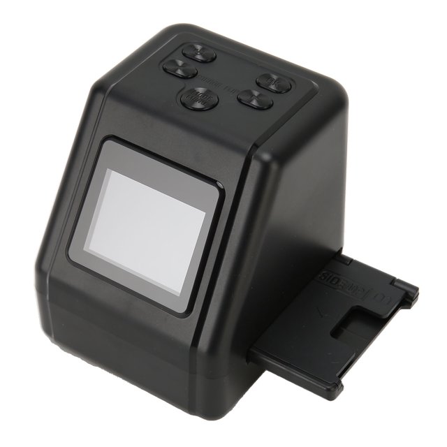 Scanner Négatif, Conversion Rapide, Ajustement de Couleur, Luminosité Réglable 12MP avec Écran LCD 2.0 Po pour Ordinateur Portable