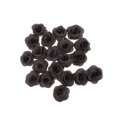 thumbnail image 2 of pitrice 20 Pieces Silk Rose Flower Head Bud DIY Craft Wedding Decor Gray, 2 of 9