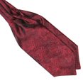 thumbnail image 1 of Cravate Classique Colorée en Satin Soyeux pour Homme, Mariage et Banquet, Cravate Ascot, 1 of 11