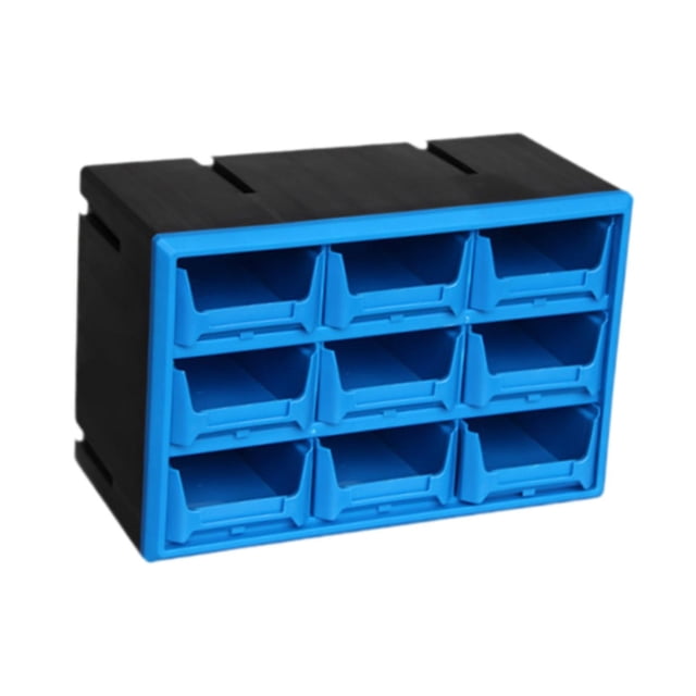 Elodie Drawer Storage Cabinet Organizer Bathroom Container for Bolts Jewelry Screws 9 grid