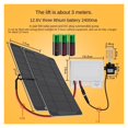 thumbnail image 2 of Solar Water Pump 12v Submersible Pump Fish Tank Outdoor Brushless Pumping Hydroponic High Head Fountain Pump Aquarium Filter ,Multi-Install Methods, 2 of 5