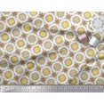 thumbnail image 3 of Soimoi Polyester Crepe Fabric Geometric & Flower Artistic Decor Fabric Printed Yard 52 Inch Wide, 3 of 3