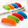 thumbnail image 2 of 4PCS Shopping Bag Holder Clips Silicone Save Effort Bag Pouch Handle Carrier Gadgets (Random Color), 2 of 8