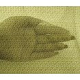 thumbnail image 4 of oneOone Viscose Chiffon Fabric Hand Drawn Curve Block Printed Fabric 1 Yard 42 Inch Wide, 4 of 4