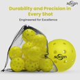 thumbnail image 4 of SPOZN 40 Hole Premium Pickleballs - Official Size, USAPA Standard, 12 Pack, 4 of 7