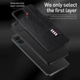 thumbnail image 4 of TONDAR Fashion Leather Texture Shockproof Case Ultra Light Back Cover for iPhone 13 Pro (Black), 4 of 9
