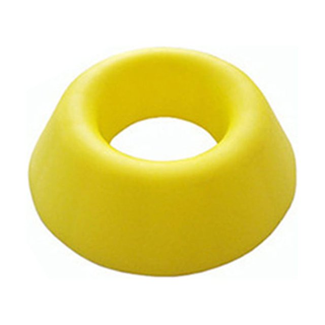 QualitChoice Ball Stand Football Rugby Soccer Basketball Volleyball Bowling Base Reusable Dorm Training Display Holder for Boys Yellow 1Set