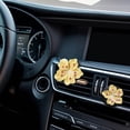 thumbnail image 4 of Lot de 2 Pinces pour Désodorisant de Voiture à Motif Floral, Diffuseur d'Aromathérapie à Montage sur Évent pour Climatisation de Voiture, Parfum Longue Durée, Désodorisant Décoratif en Résine pour Intérieur de Voiture, 4 of 9