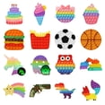 thumbnail image 2 of Push Bubble Fidget Toys Adult Stress Simple Dimple POPITS Relief Toy for Anti-stress POP ITS, 2 of 156
