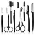 thumbnail image 1 of Jinsinto Razor for Women, 11PCS Multipurpose Exfoliating Dermaplaning Tools and Facial Razor with Precision Cover,Safety Beauty Knife for Man and Women, 1 of 5