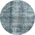 thumbnail image 1 of Ahgly Company Indoor Round Abstract Green Abstract Area Rugs, 6' Round, 1 of 6