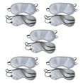 thumbnail image 1 of lionlar 10Pcs Sleep Masks Night Blindfold Eye Masks for Light Blocking Adults Gray, 1 of 9